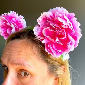 Minnie Mouae Flower Headband